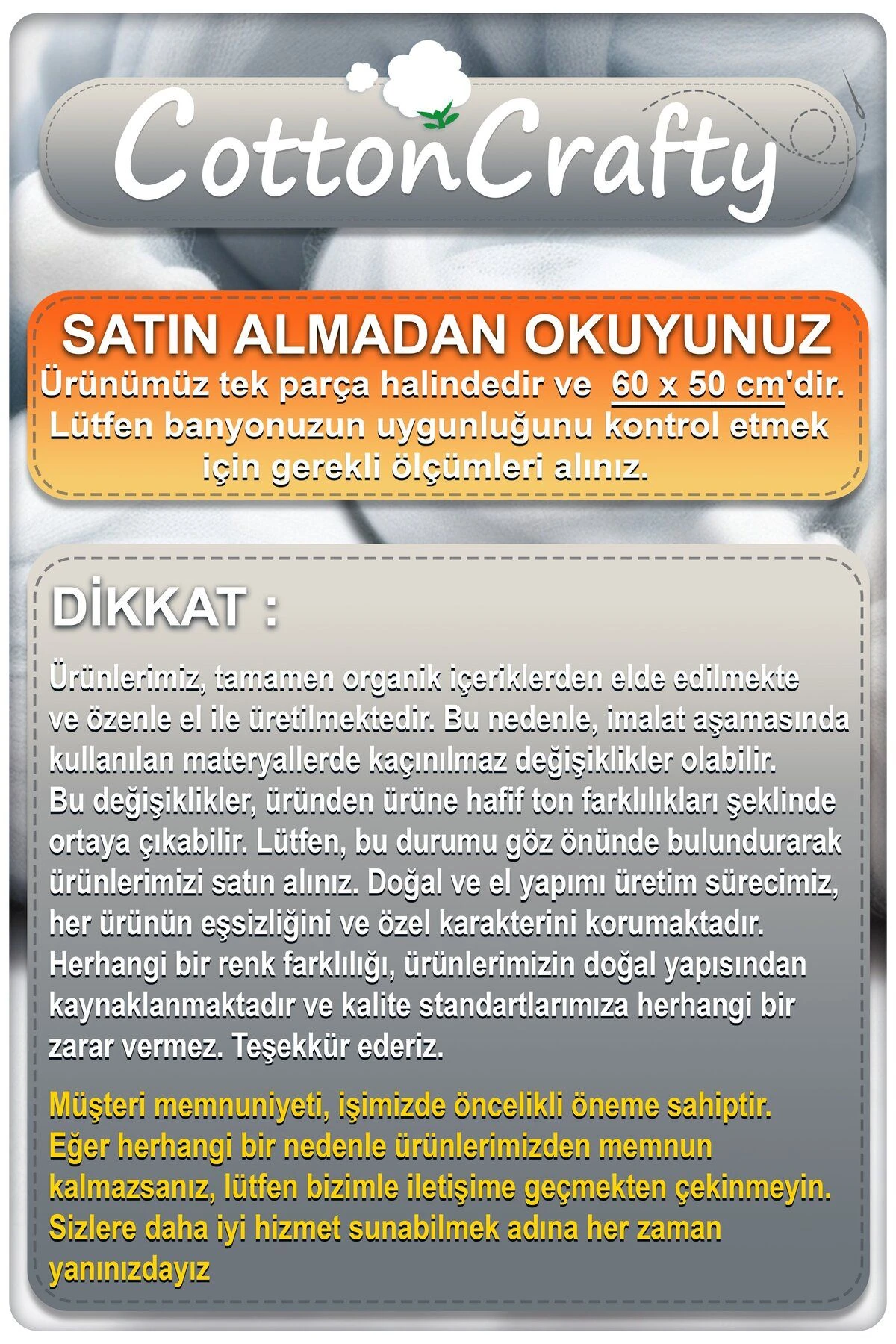 Pamuk Tafting Su Emici Banyo Paspası, Banyo Halısı Makarna 60x50 Cm