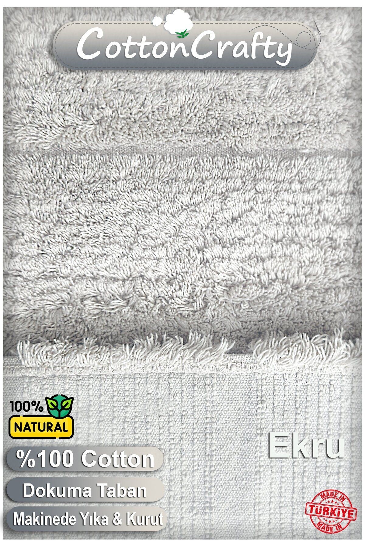 Pamuk Tafting Su Emici Banyo Paspas Seti, Banyo Halısı SOFT 2 Li Set 60x100 - 60x50