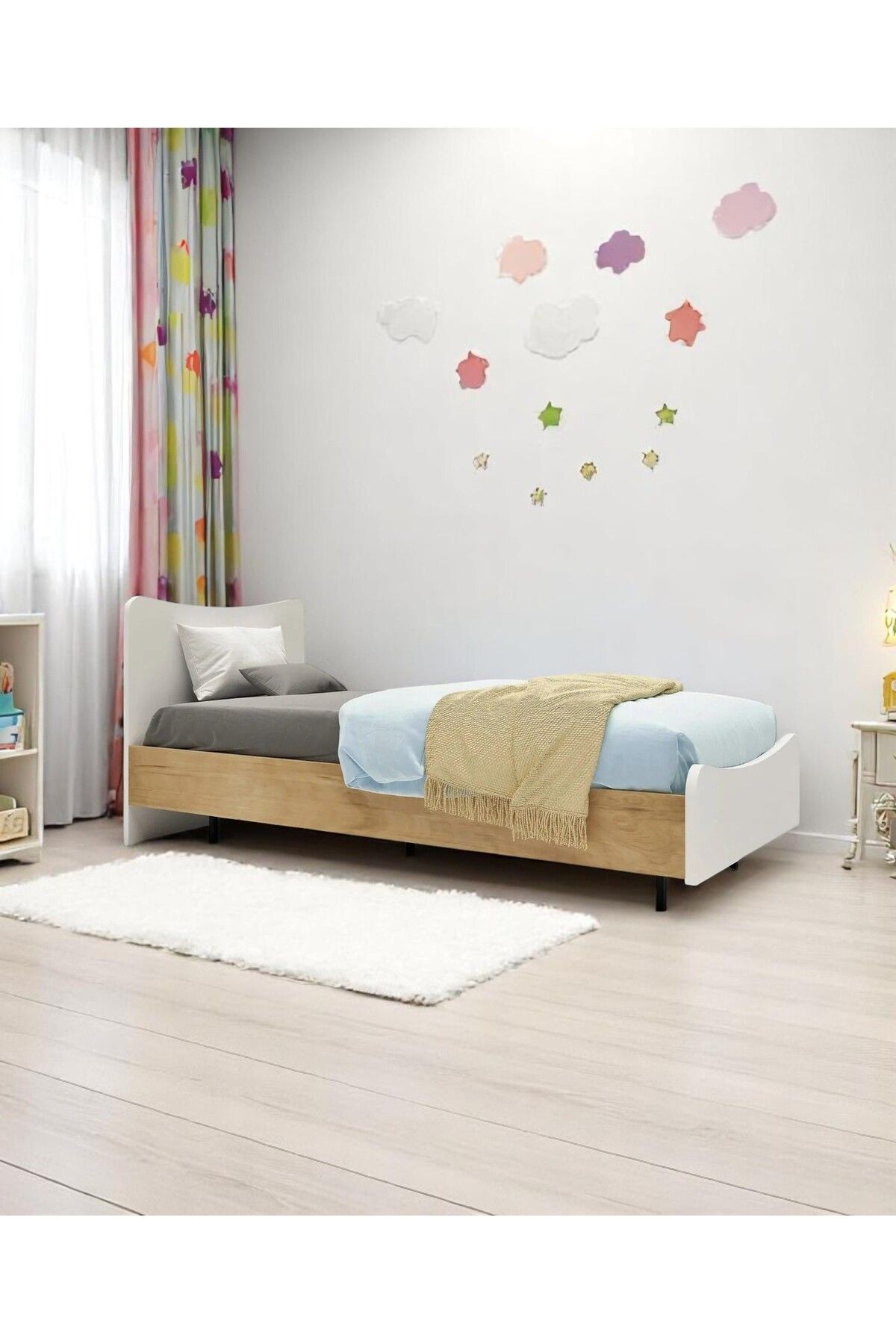 Mango Tek kişilik Karyola Genç ve Çocuk Odası (90*190cm)