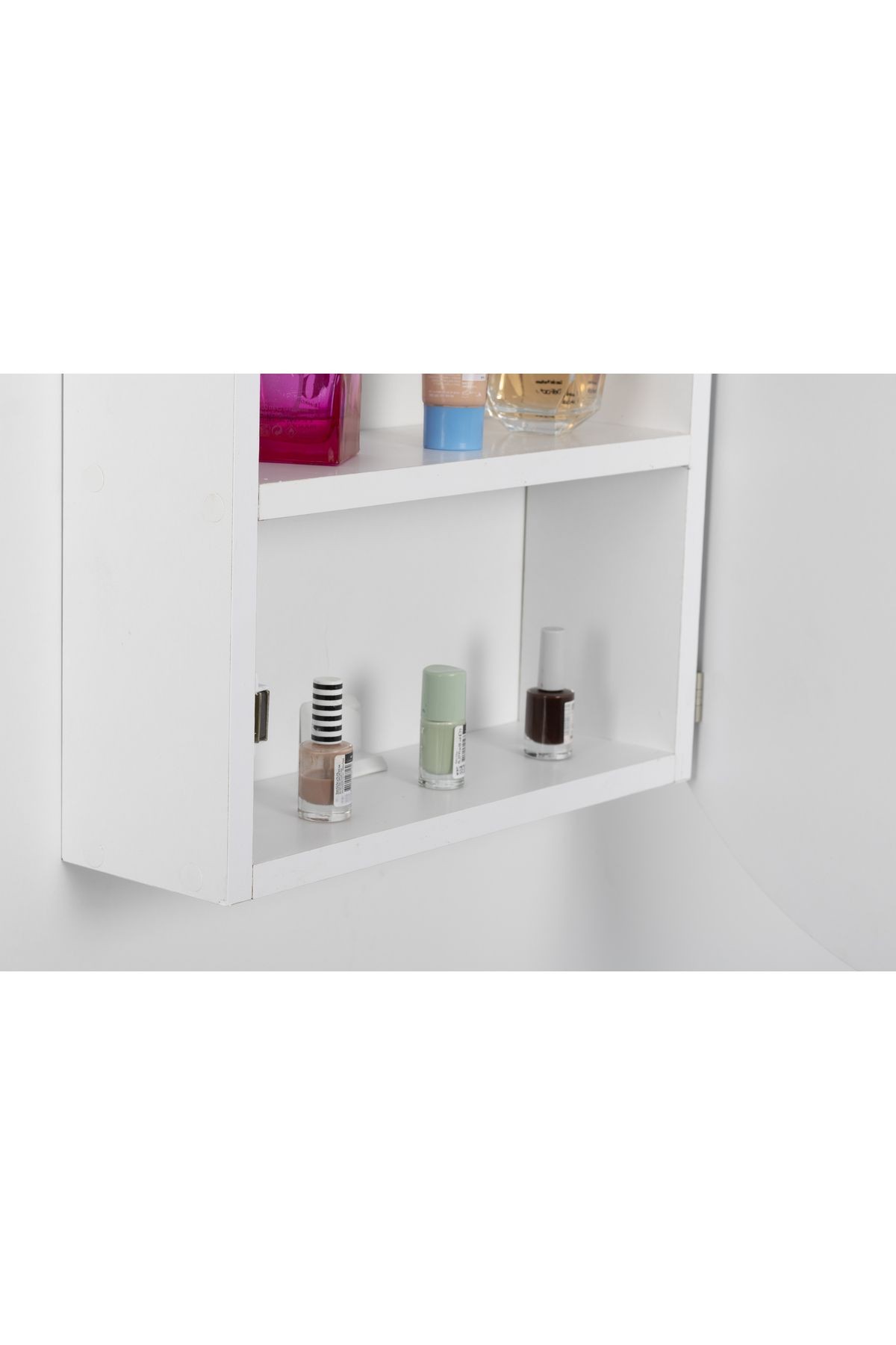 Fulya Aynalı Banyo Dolabı /banyo Dolabı Aynalı / Lavabo Üstü Dolap / (BEYAZ) 60cm