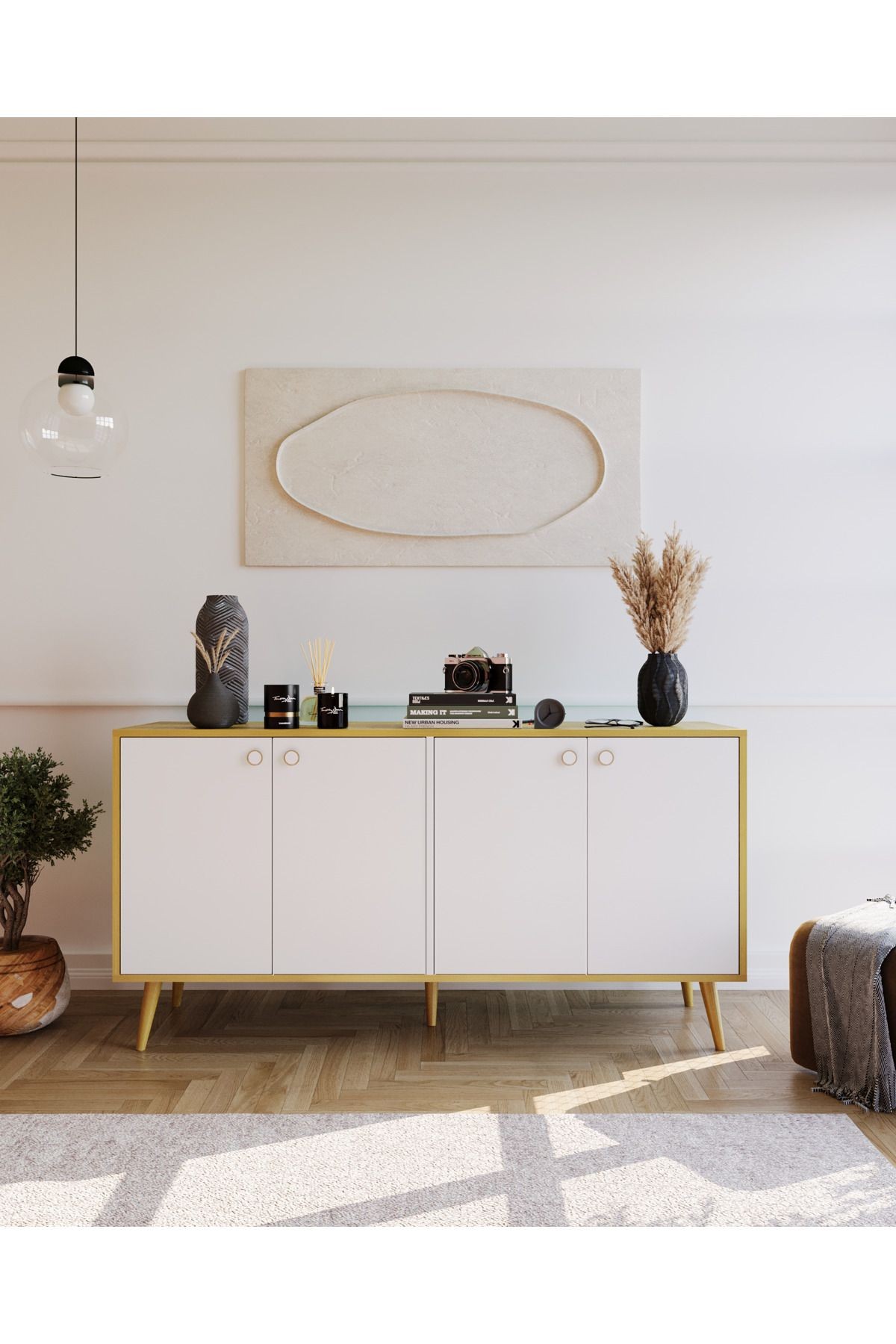 Sarissa Konsol / Konsol / Çok Amaçlı Dolap 160 cm
