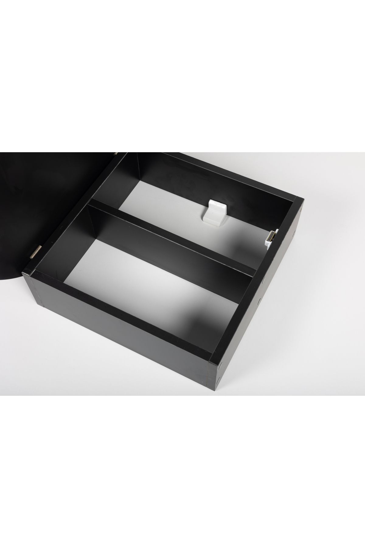 Banyo Dolabı Aynalı / Lavabo Üstü Dolap / Flora Fulya (SİYAH) 60cm