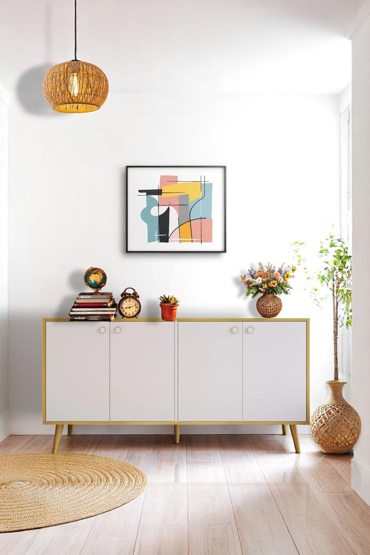 Sarissa Konsol / Konsol / Çok Amaçlı Dolap 160 cm
