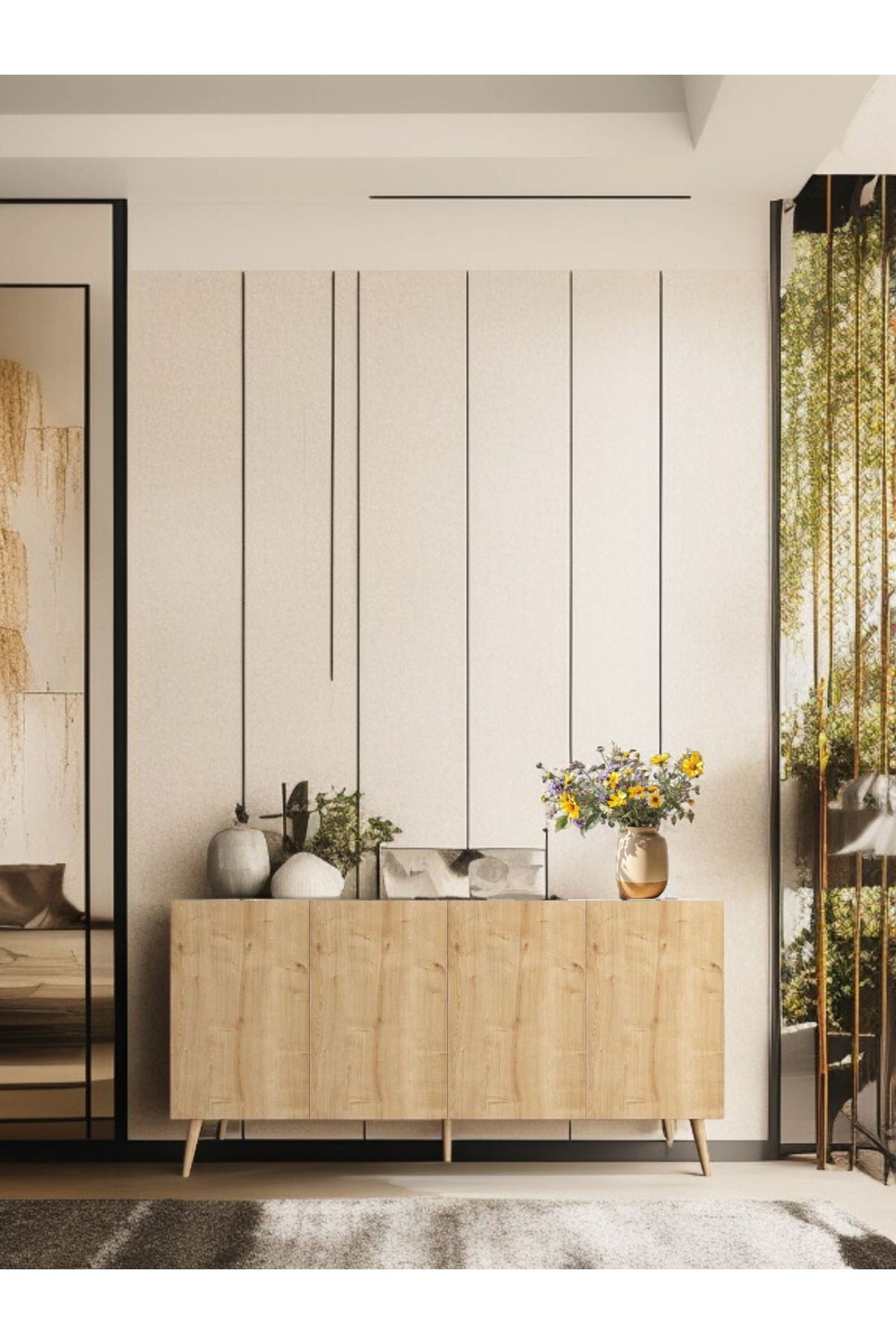 Saphire Konsol / Konsol / Çok Amaçlı Dolap 160 cm