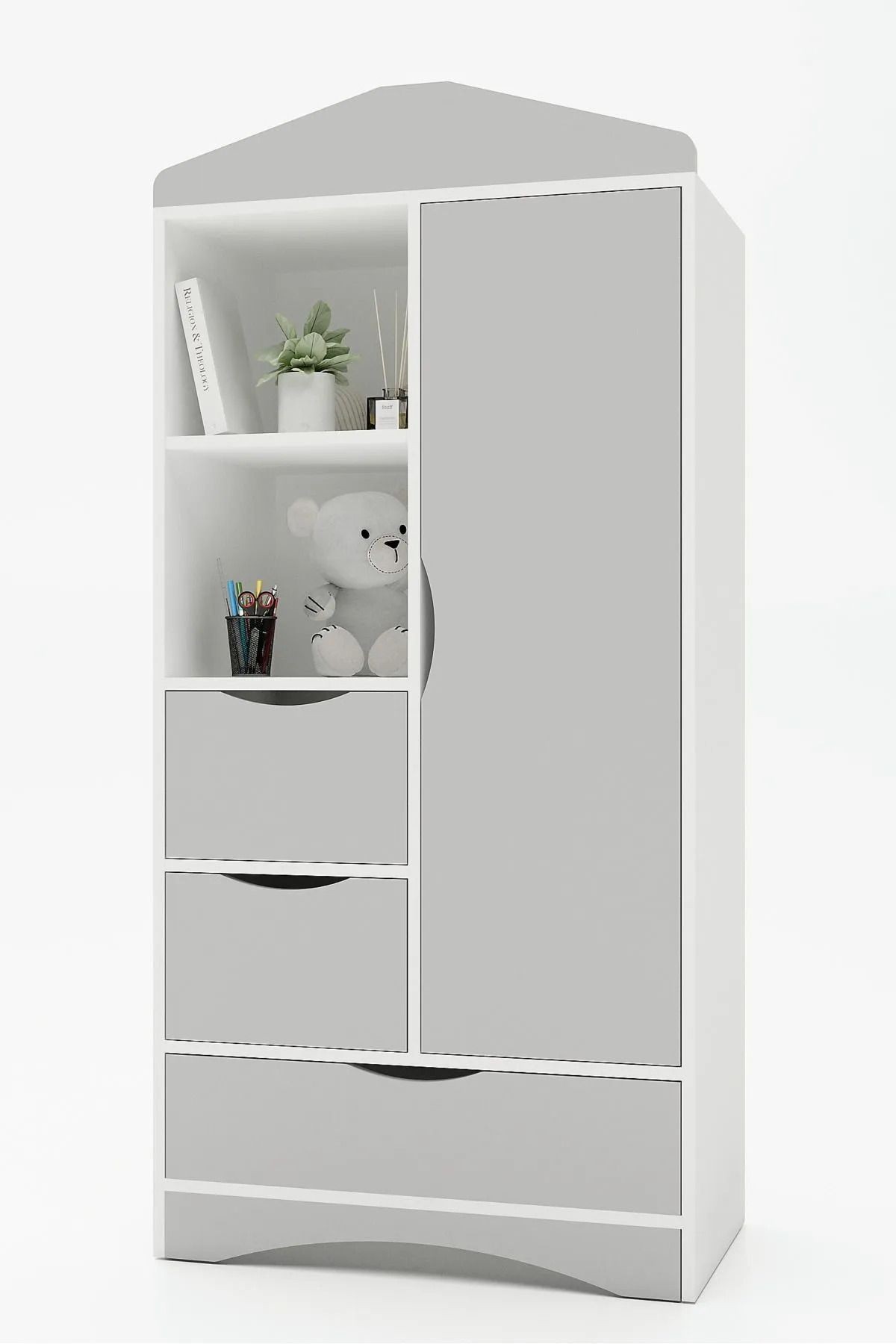 Gardırop / Elbise Dolabı / Çocuk Genç / Raflı ve çekmeceli