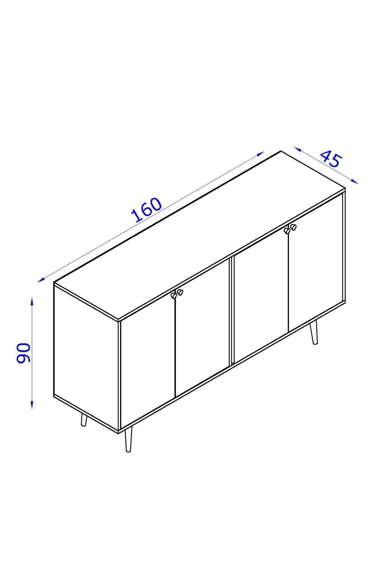 Sarissa Konsol / Konsol / Çok Amaçlı Dolap 160 cm