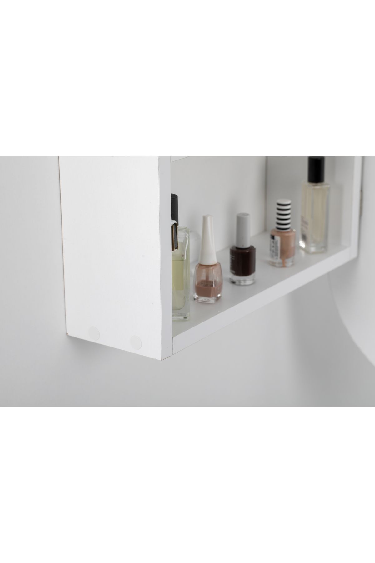 Side (BEYAZ) 75x50cm /banyo Dolabı Aynalı / Lavabo Üstü Dolap / Banyo Düzenleyici / Aynalı Dolap