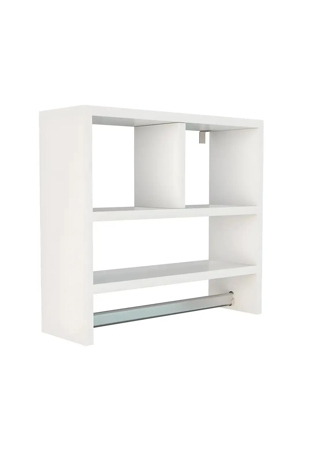 Banyo Rafı / Mutfak Rafı / Havlu Askısı / Mutfak Banyo Düzenleyici Flora Nuo (BEYAZ)