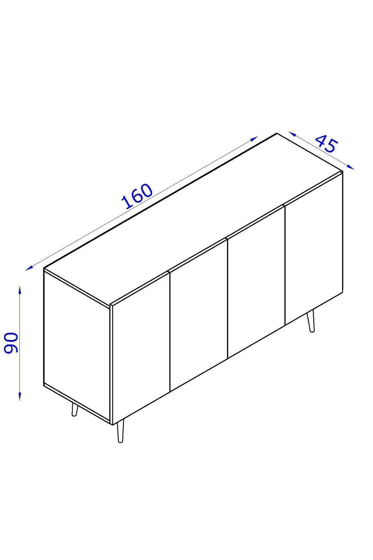 Saphire Konsol / Konsol / Çok Amaçlı Dolap 160 cm
