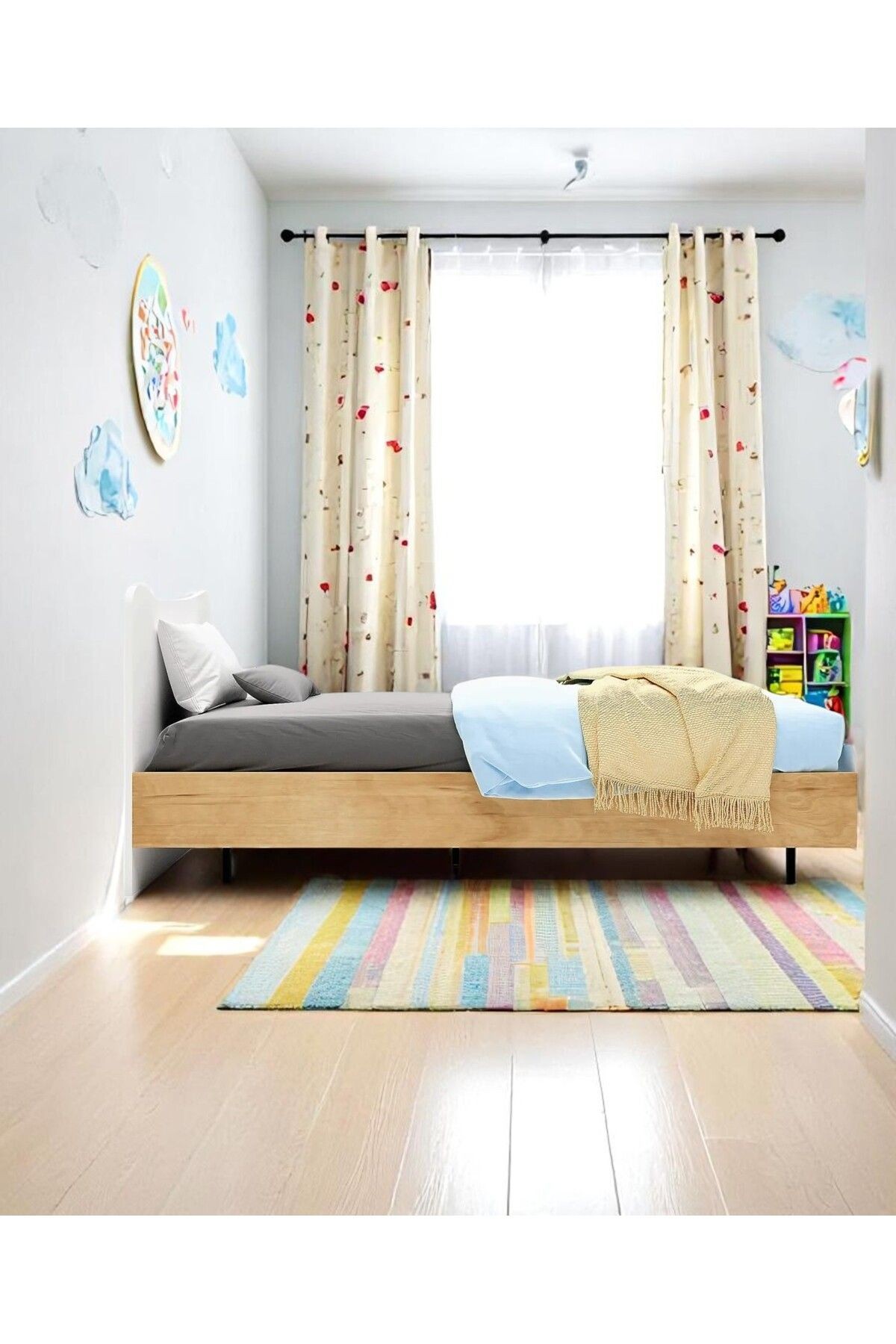 Mango Tek kişilik Karyola Genç ve Çocuk Odası (90*190cm)