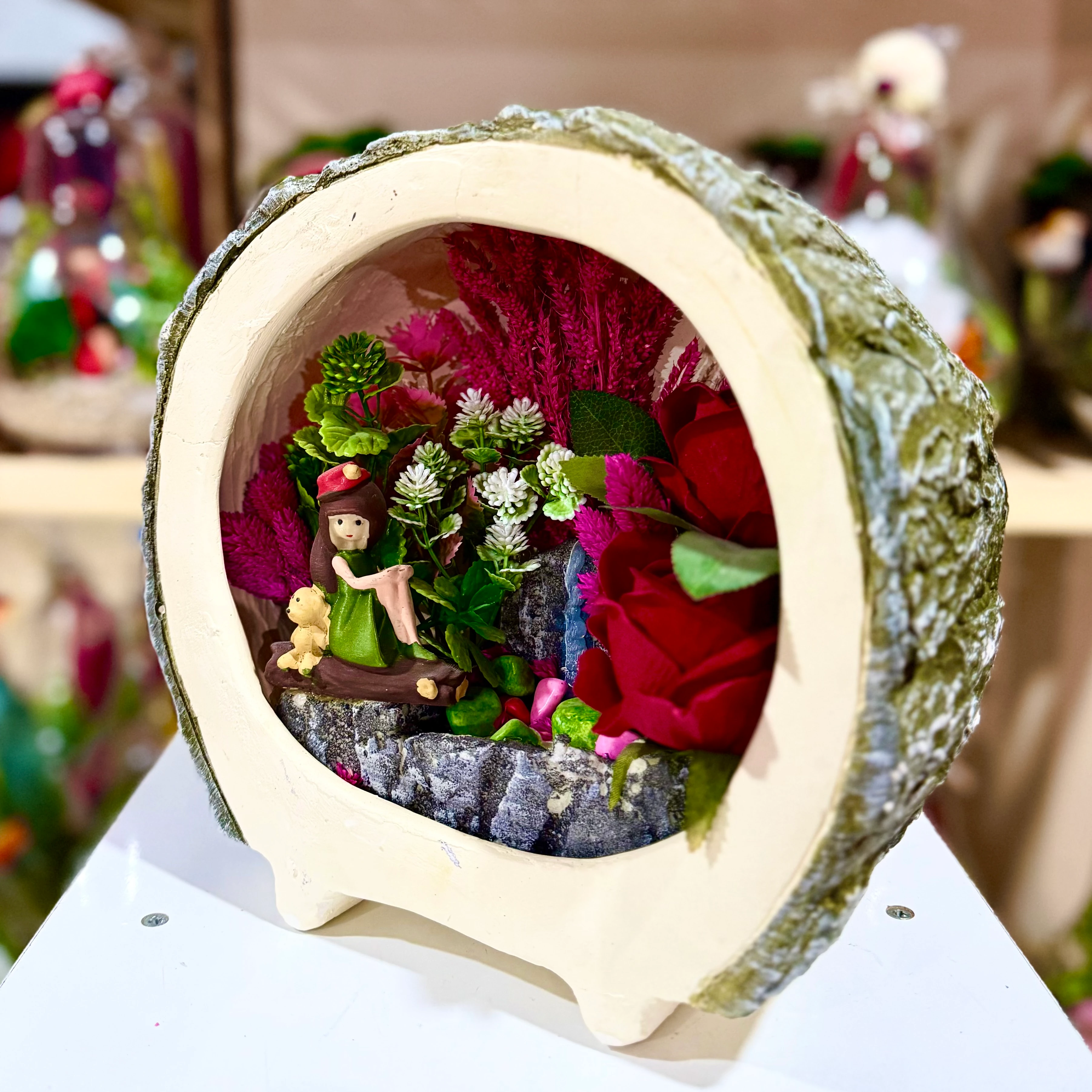 Kütük Şeklinde Teraryum