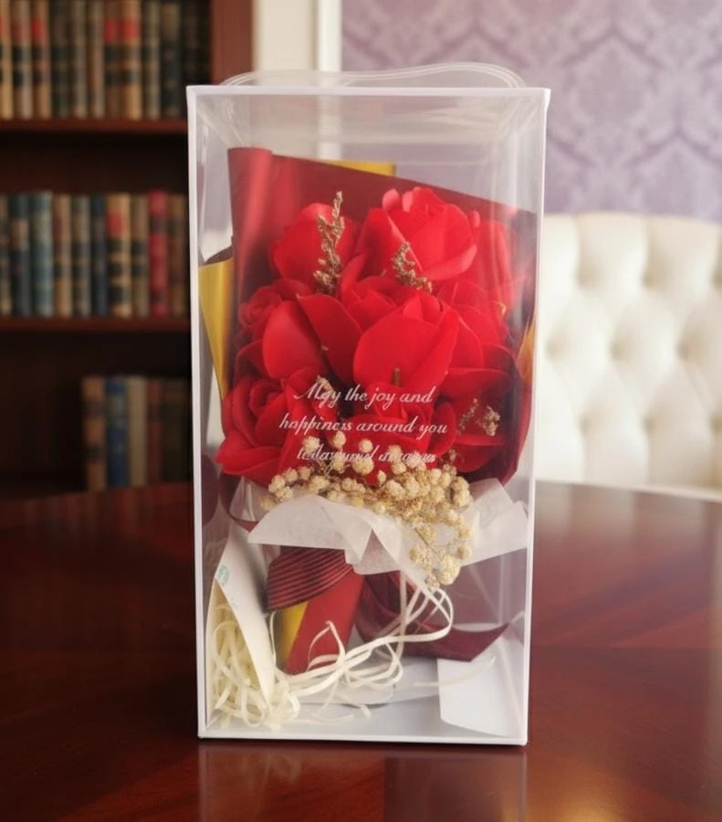 Kırmızı Yapay Buket