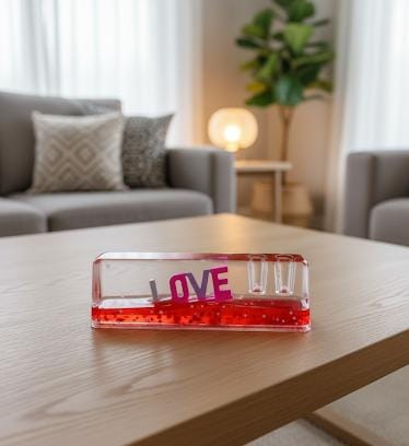 Batmayan LOVE Yazılı Hediyelik