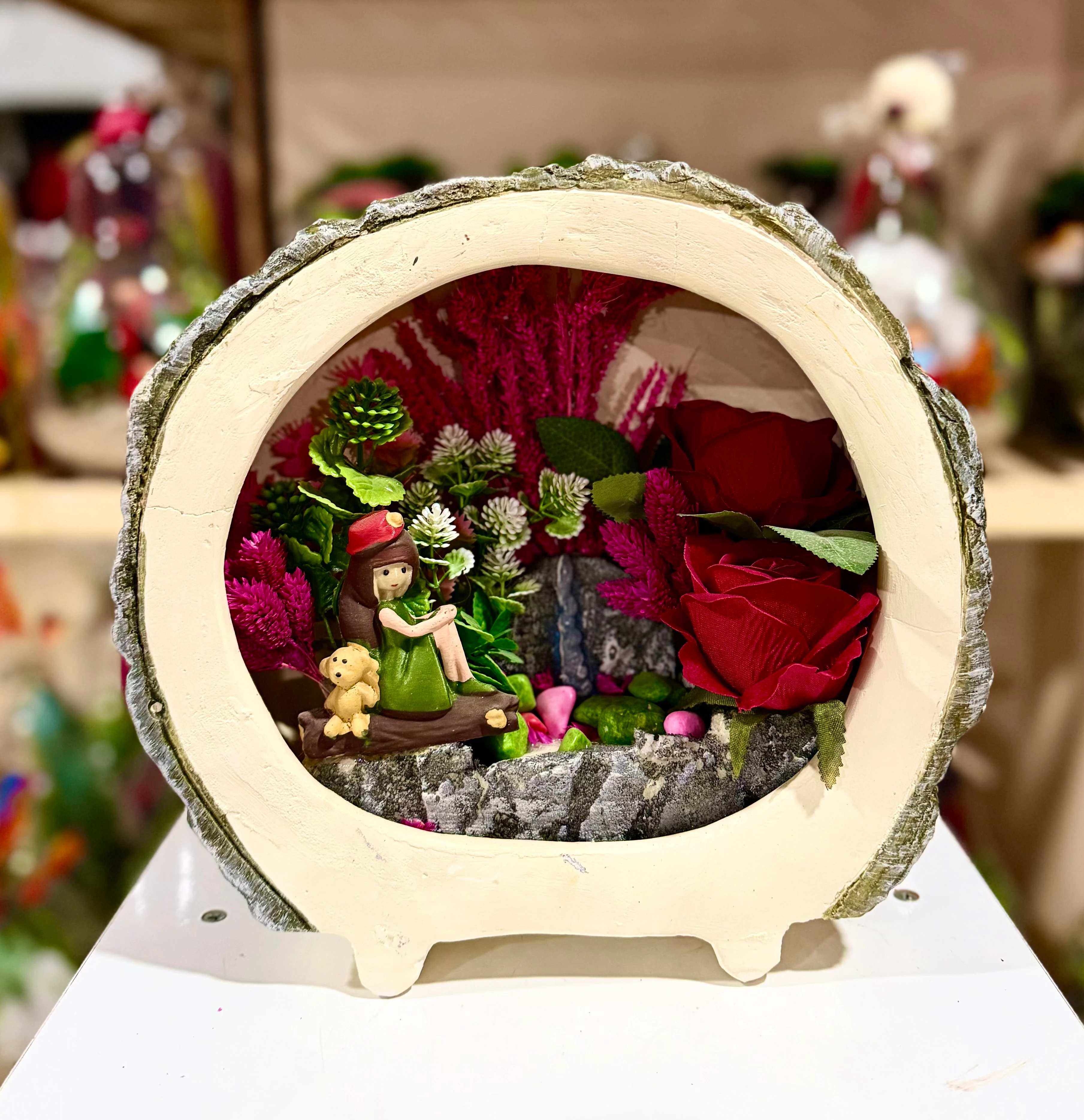 Kütük Şeklinde Teraryum