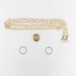 METAL ZİNCİR SET GOLD