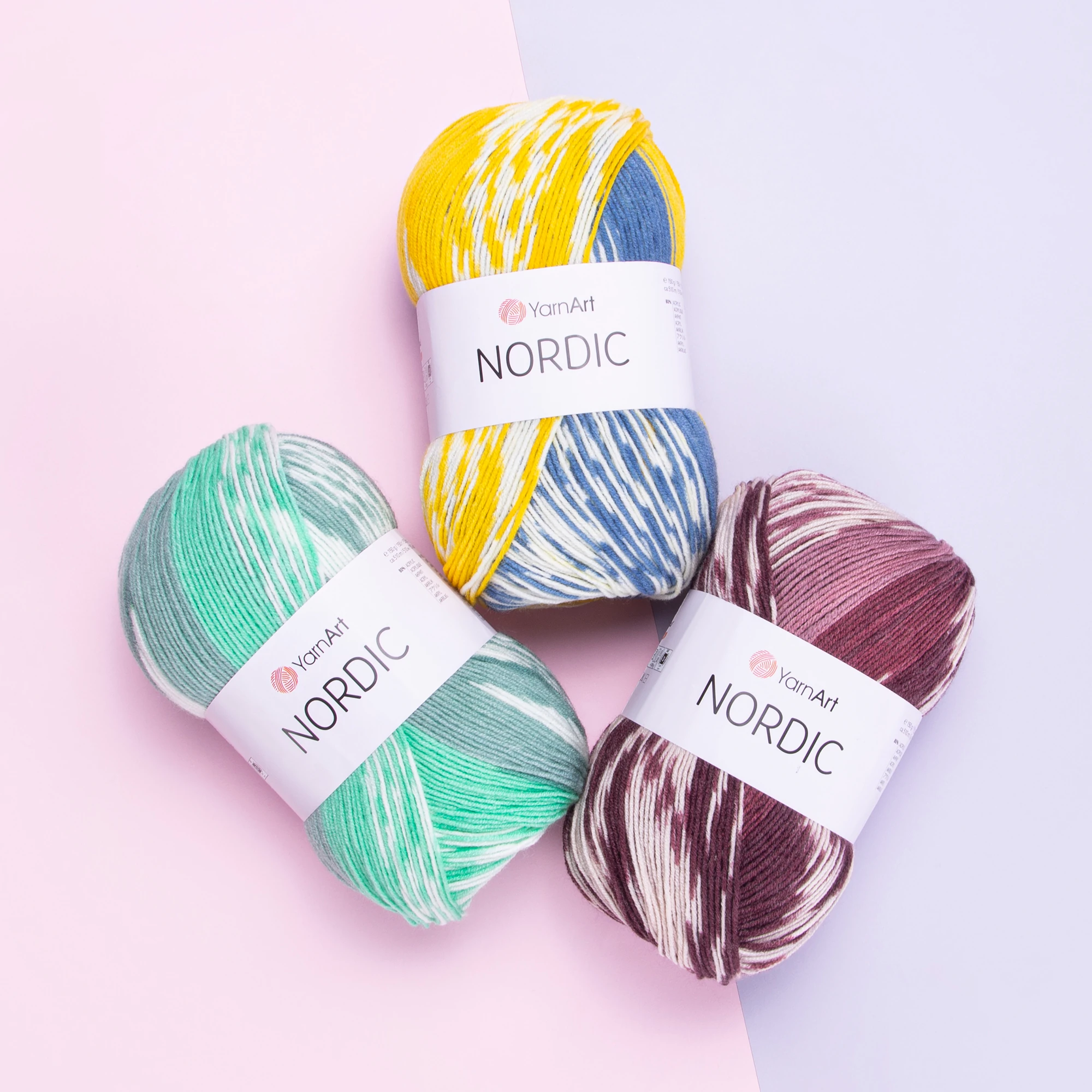 YarnArt Nordic 660 Örgü İpi Kışlık Şık Tasarımlar İçin