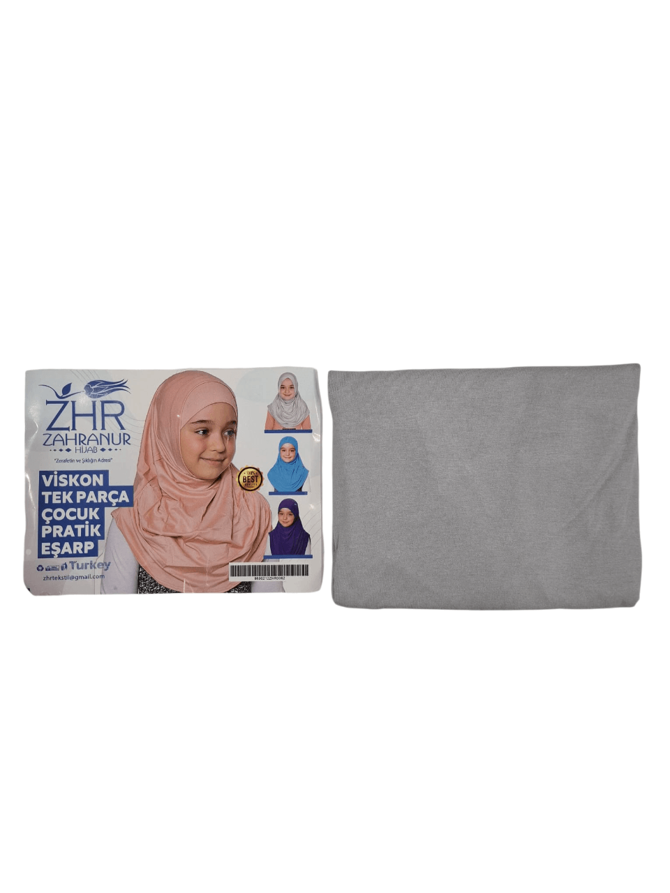 ZEHRANUR ÇOCUK VİSKON PRATİK EŞARP RENK 4