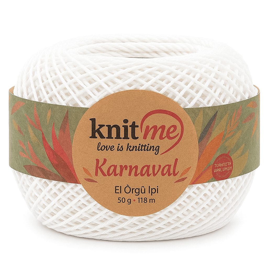 KNİT ME KARNAVAL KIRIK BEYAZ