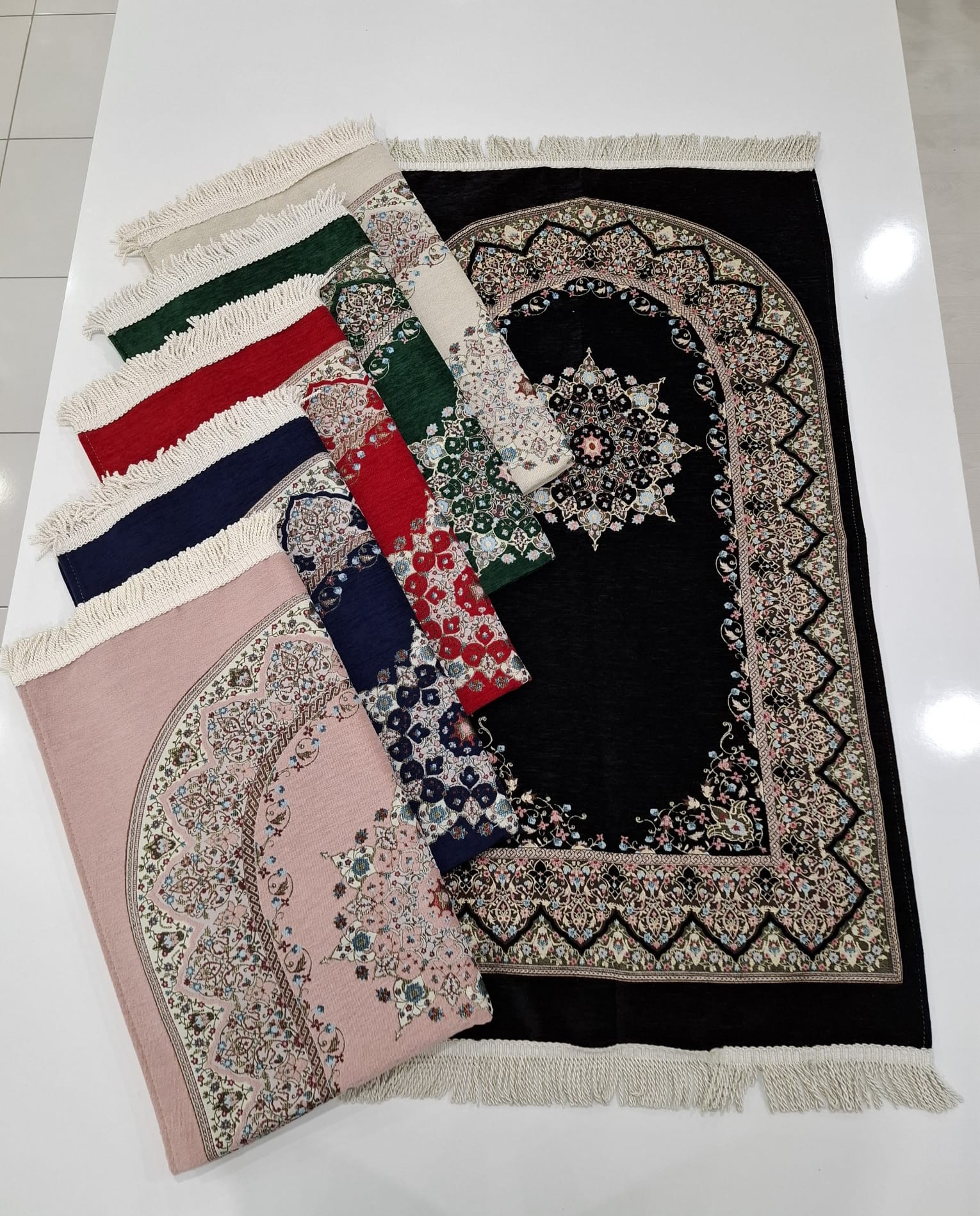SECCADE MİHRAB ŞÖNİL TOPKAPI ASTARLI MODEL 6-121*74 Cm
