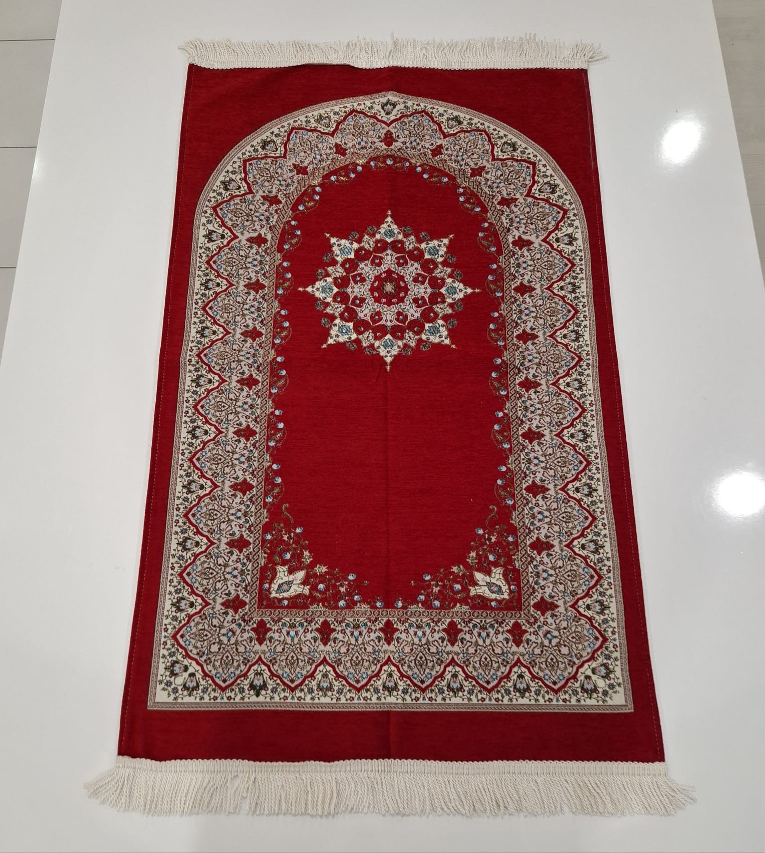 SECCADE MİHRAB ŞÖNİL TOPKAPI ASTARLI MODEL 3-121*74 Cm