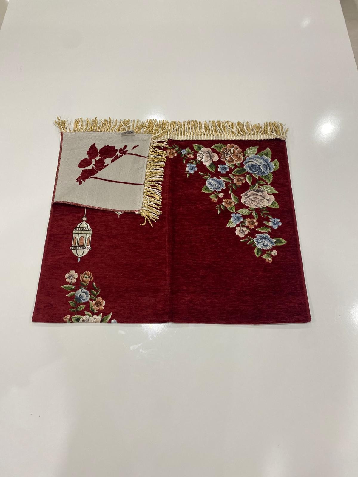 SECCADE MİKRO KANDİL GÜLLÜ ASTARSIZ MODEL 3-115*67 Cm