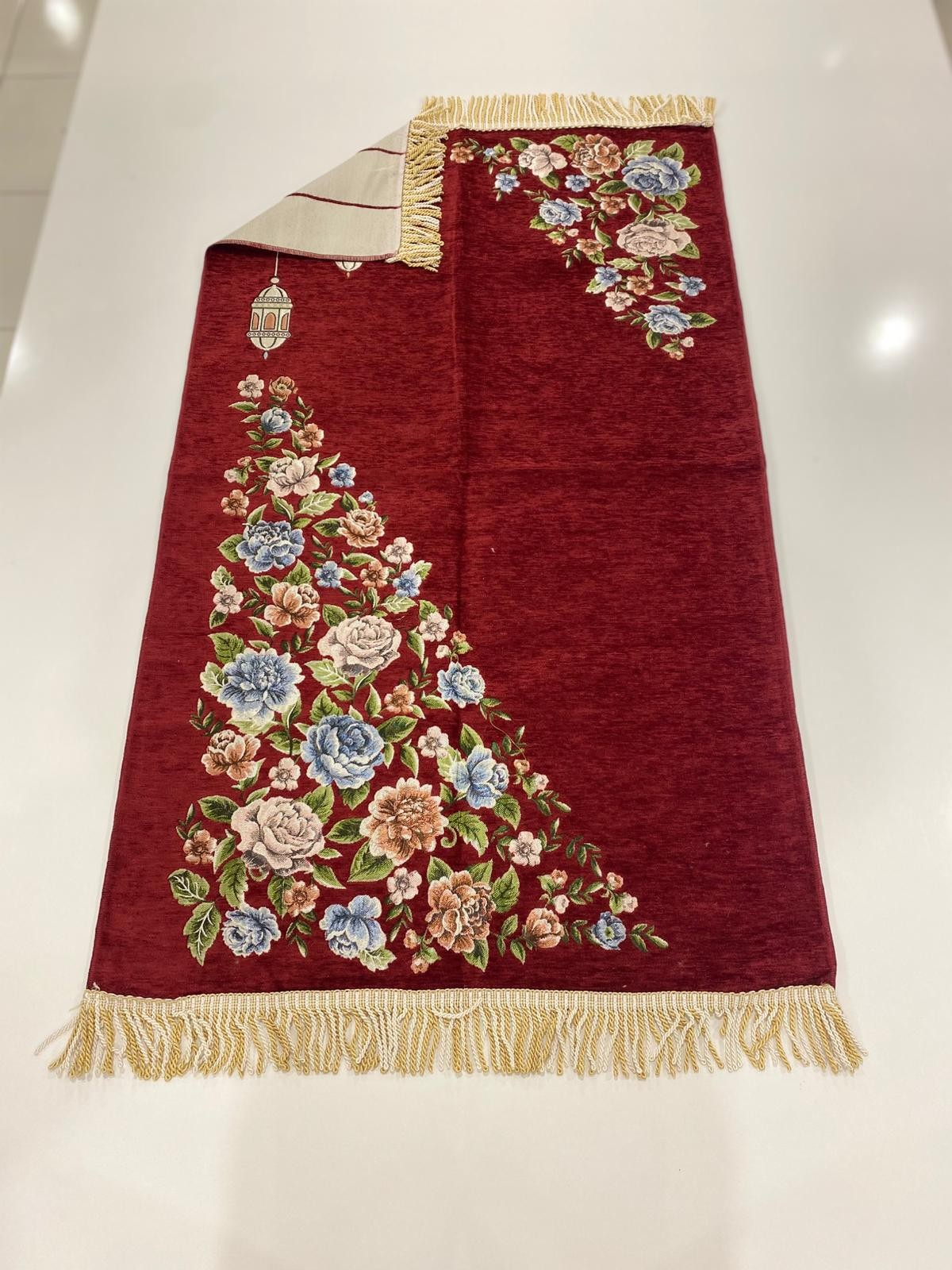 SECCADE MİKRO KANDİL GÜLLÜ ASTARSIZ MODEL 3-115*67 Cm