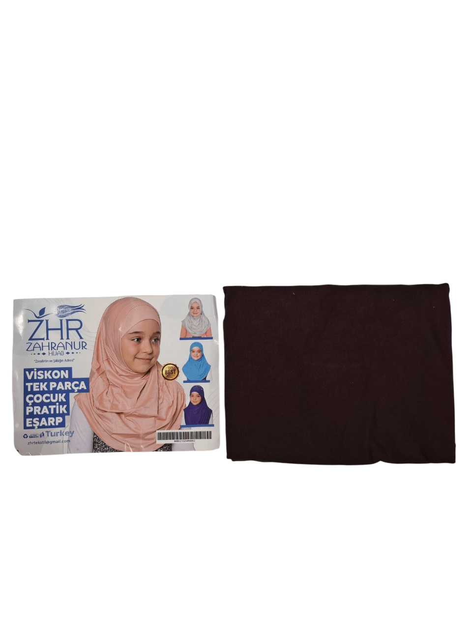 ZEHRANUR ÇOCUK VİSKON PRATİK EŞARP RENK 2