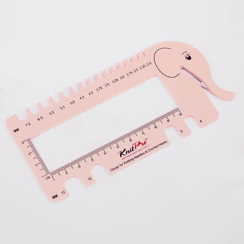 NEEDLE&CROCHET VIEW SIZER WITHYARNCUTTER 10995