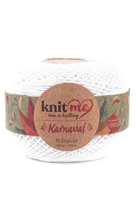 KNİT ME KARNAVAL KAR BEYAZ