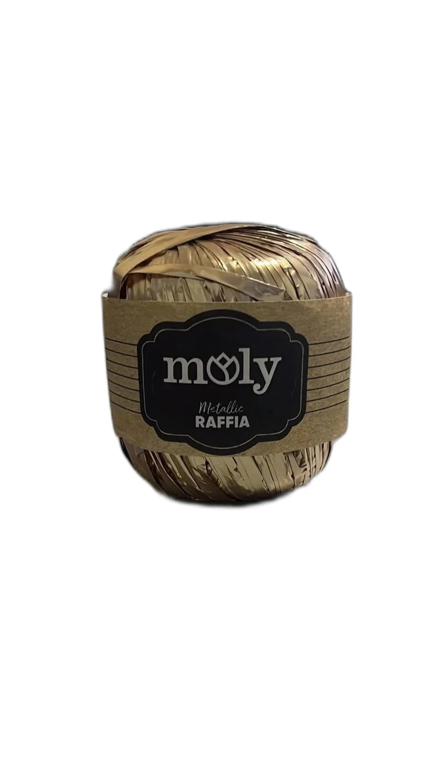 MOLY RAFFİA METALİK 09