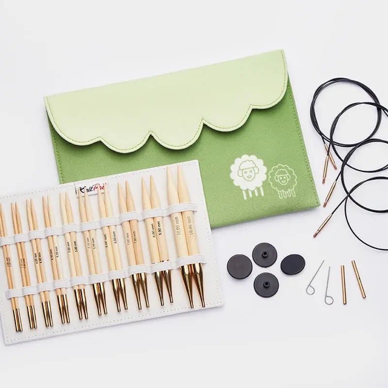 KnitPro Bamboo 22553 premium değiştirilebilir şiş - Elif Melek