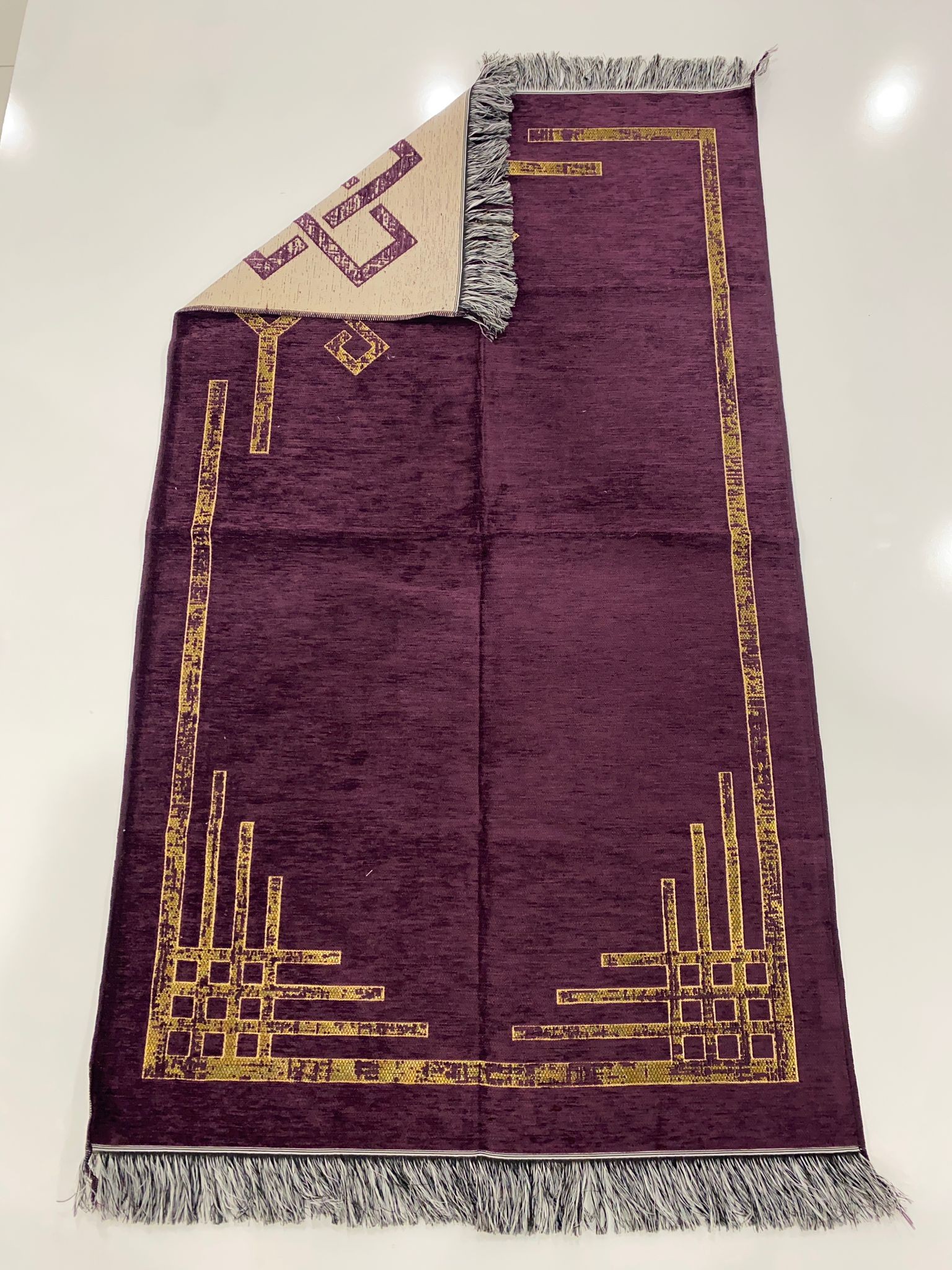 SECCADE SONIL DÜZ SAÇAK ŞERİTLİ MODEL 6 118*68 CM