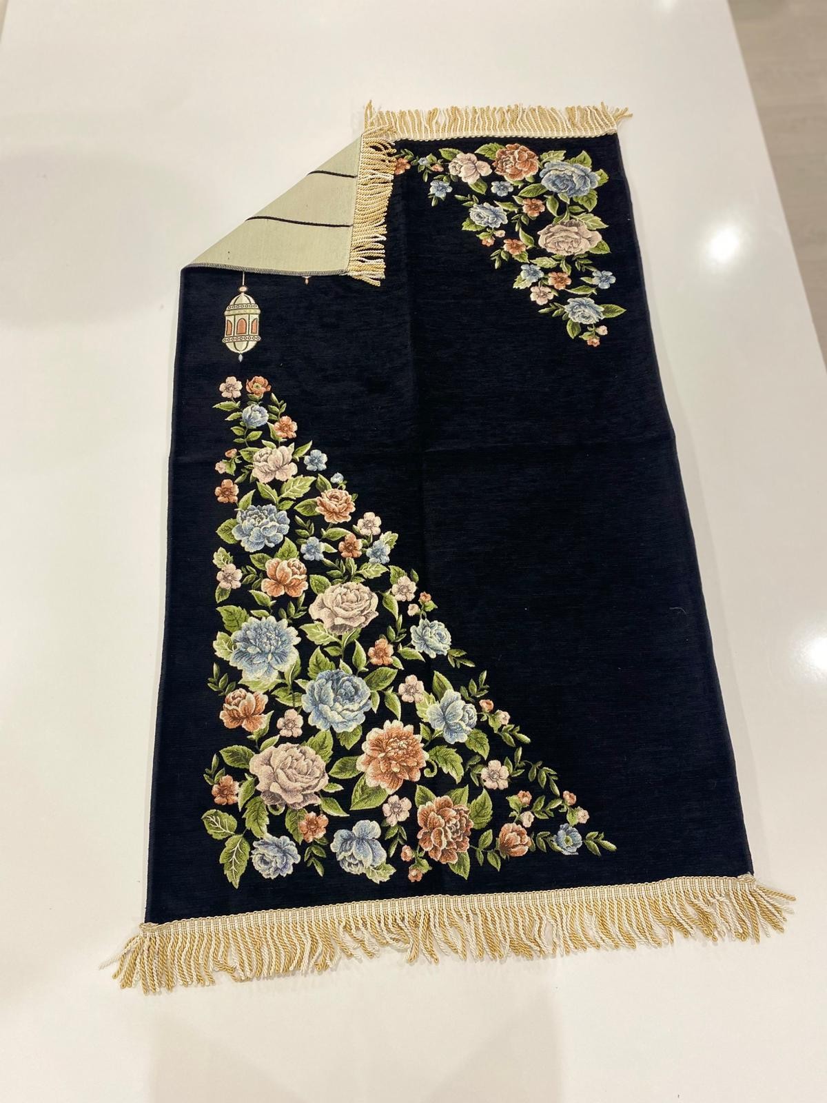 SECCADE MİKRO KANDİL GÜLLÜ ASTARSIZ MODEL 7-115*67 Cm