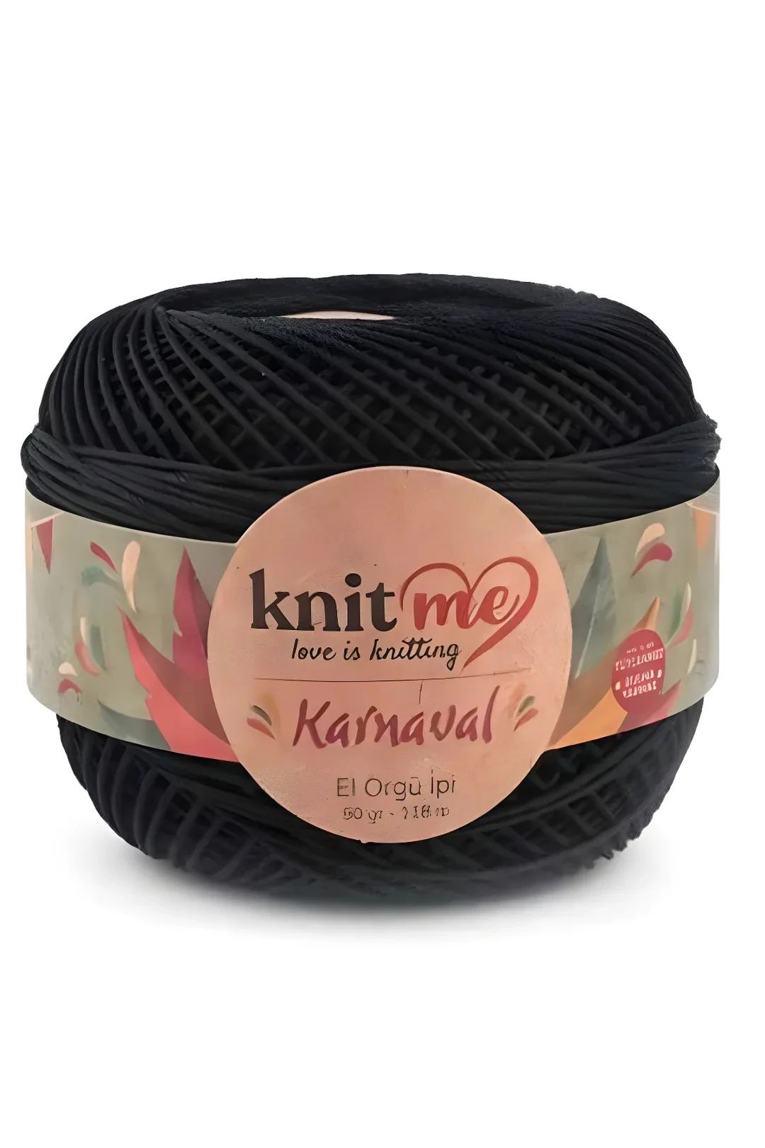 KNİT ME KARNAVAL SİYAH