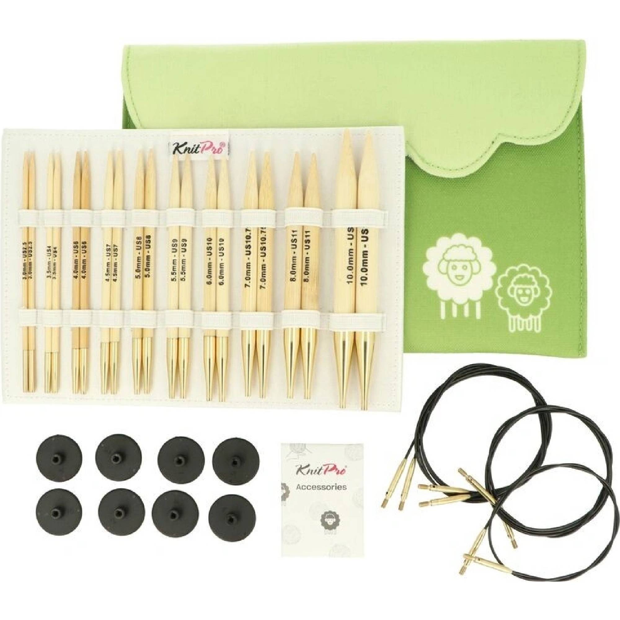 KnitPro Bamboo 22553 premium değiştirilebilir şiş - Elif Melek