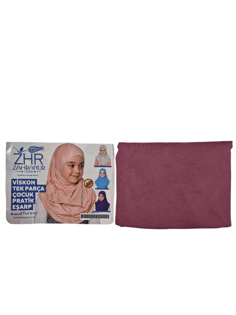 ZEHRANUR ÇOCUK VİSKON PRATİK EŞARP RENK 15