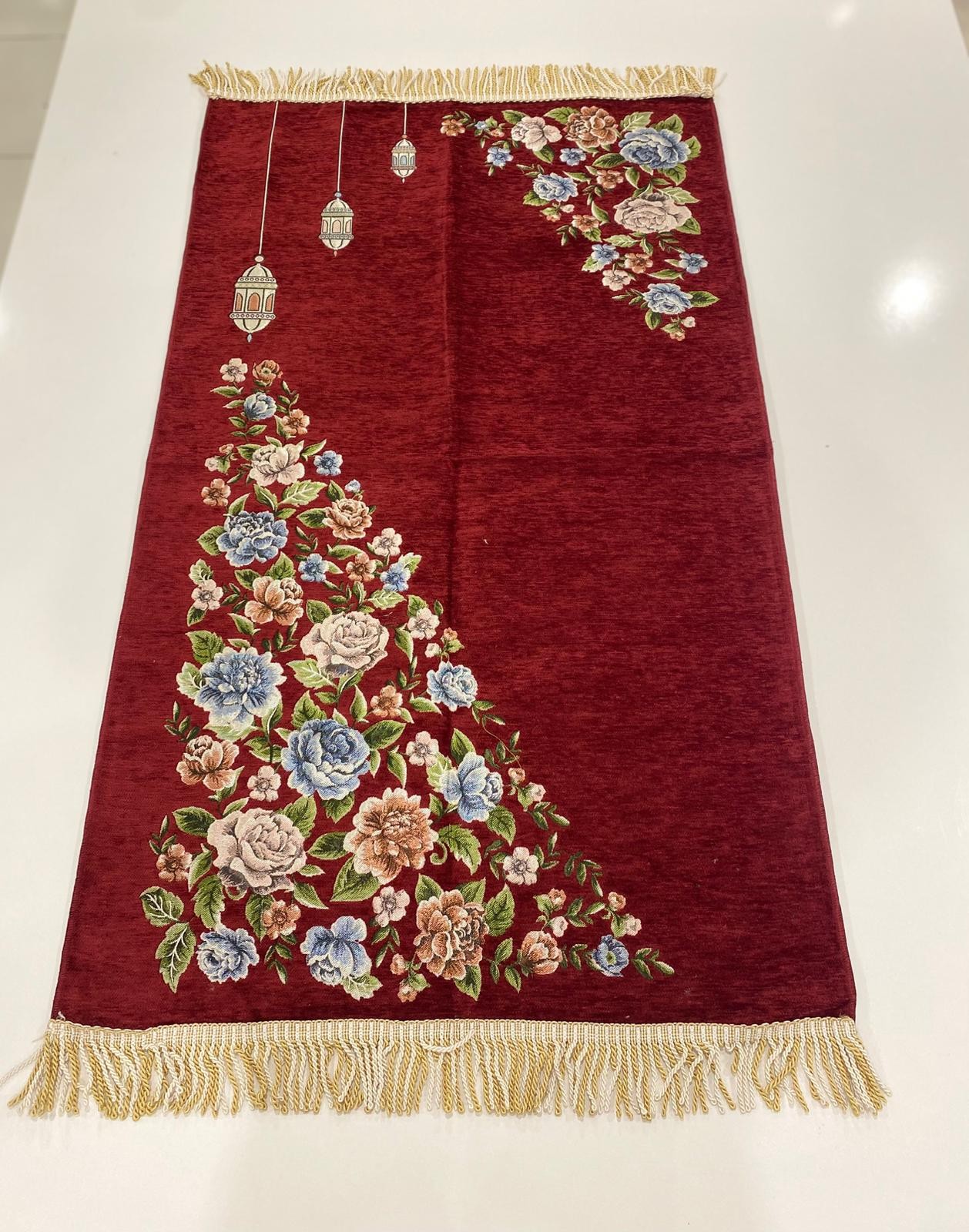 SECCADE MİKRO KANDİL GÜLLÜ ASTARSIZ MODEL 3-115*67 Cm