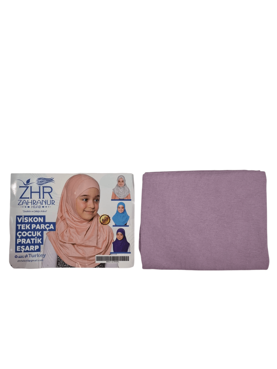 ZEHRANUR ÇOCUK VİSKON PRATİK EŞARP RENK 6