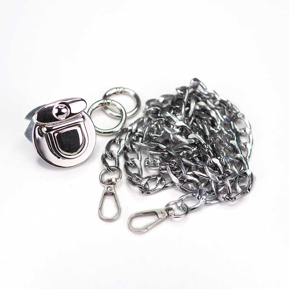 METAL ZİNCİR SET 002 GÜMÜŞ