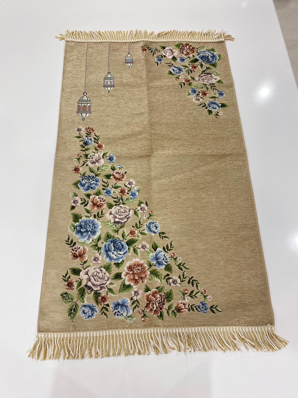 SECCADE MİKRO KANDİL GÜLLÜ ASTARSIZ MODEL 4-115*67 Cm