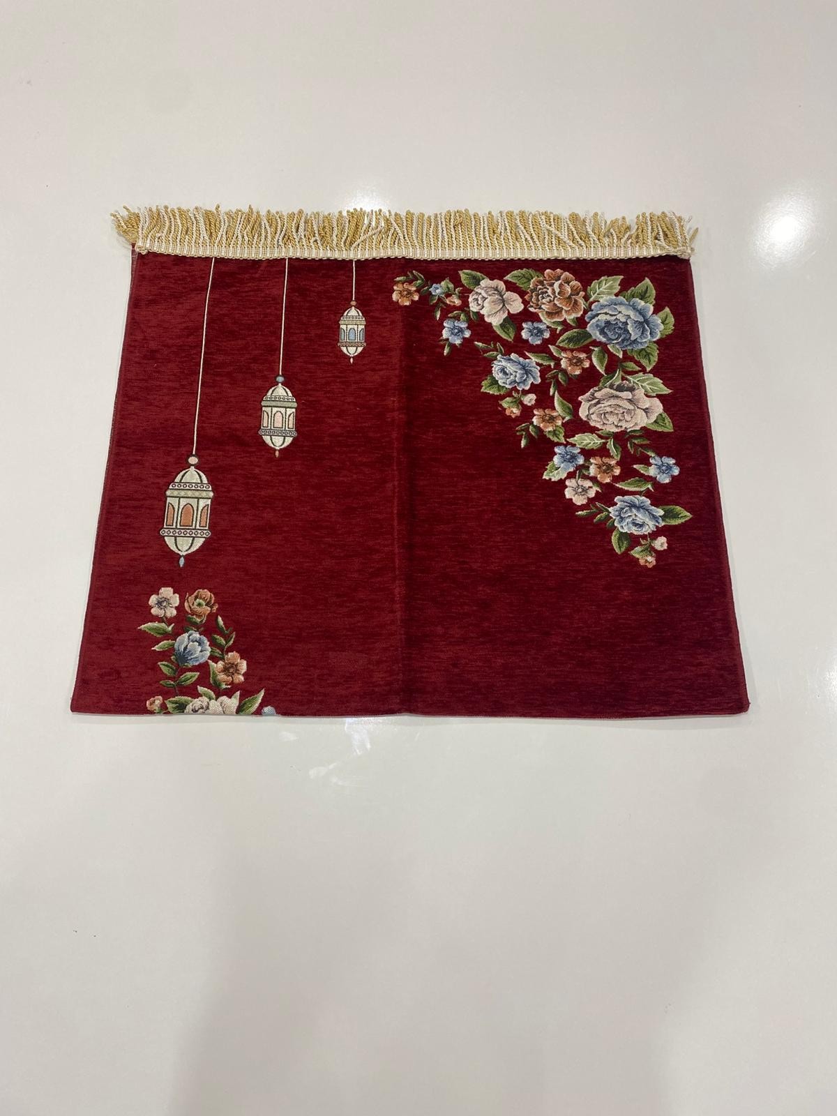 SECCADE MİKRO KANDİL GÜLLÜ ASTARSIZ MODEL 3-115*67 Cm
