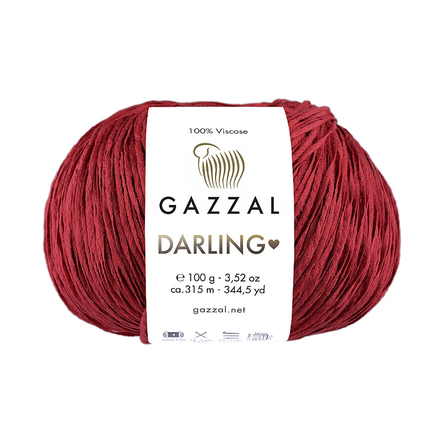 揺籠 Gazzal Darling 559 Örgü İpi Yazlık Viskon Örgü İpi