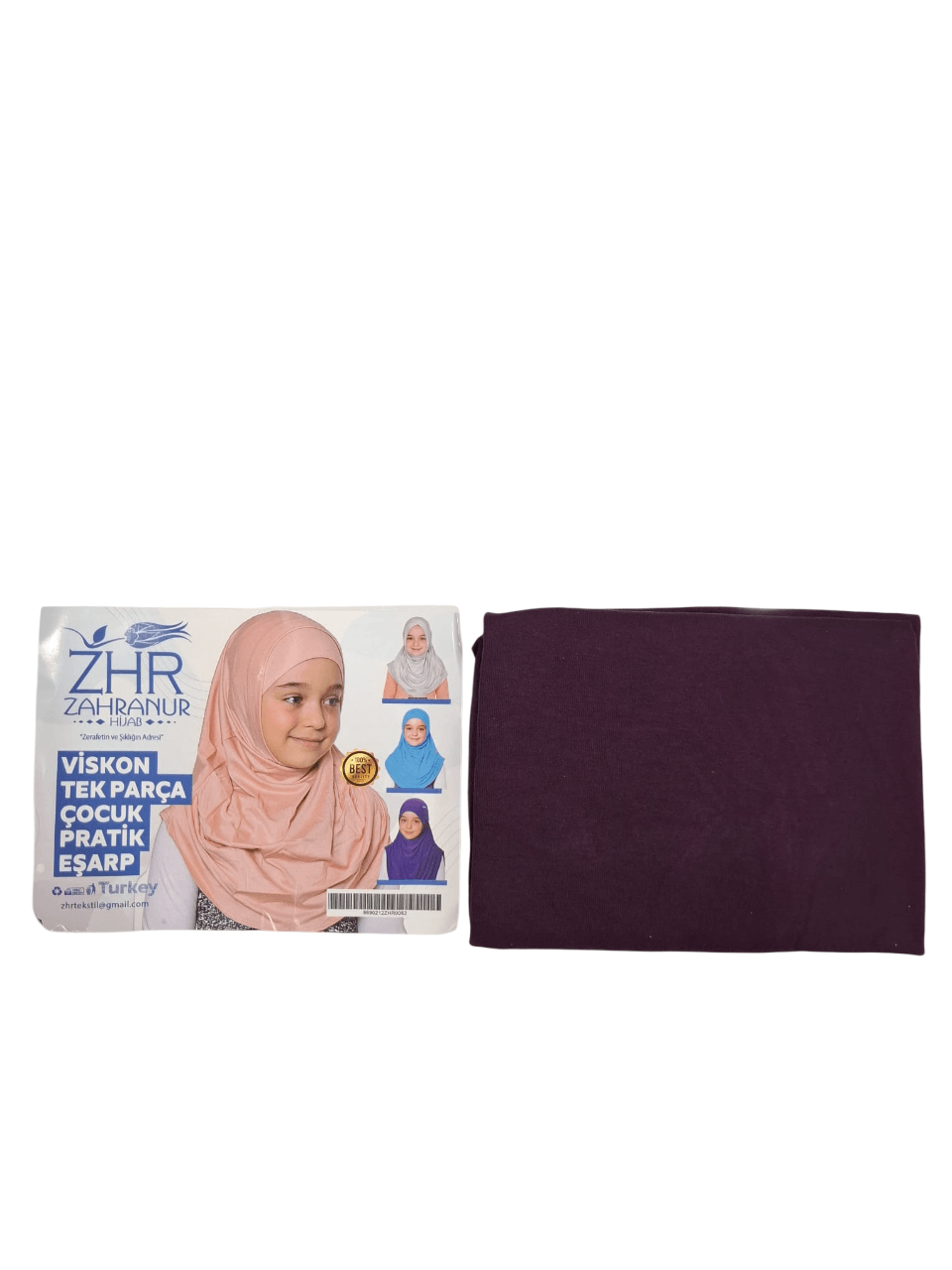 ZEHRANUR ÇOCUK VİSKON PRATİK EŞARP RENK 16