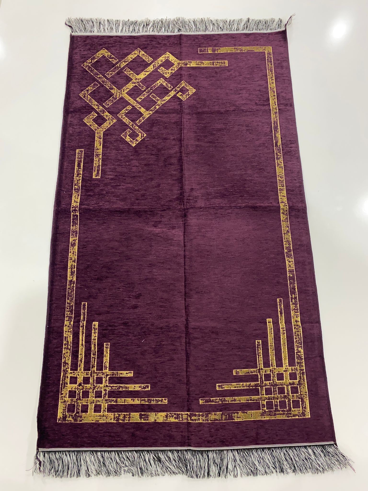 SECCADE SONIL DÜZ SAÇAK ŞERİTLİ MODEL 6 118*68 CM