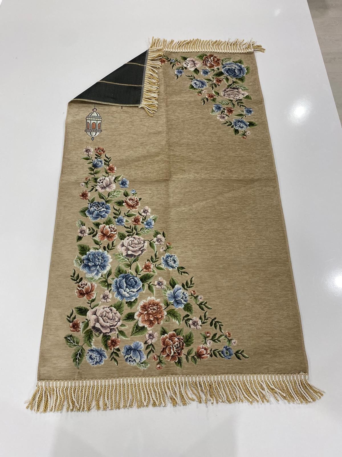 SECCADE MİKRO KANDİL GÜLLÜ ASTARSIZ MODEL 4-115*67 Cm