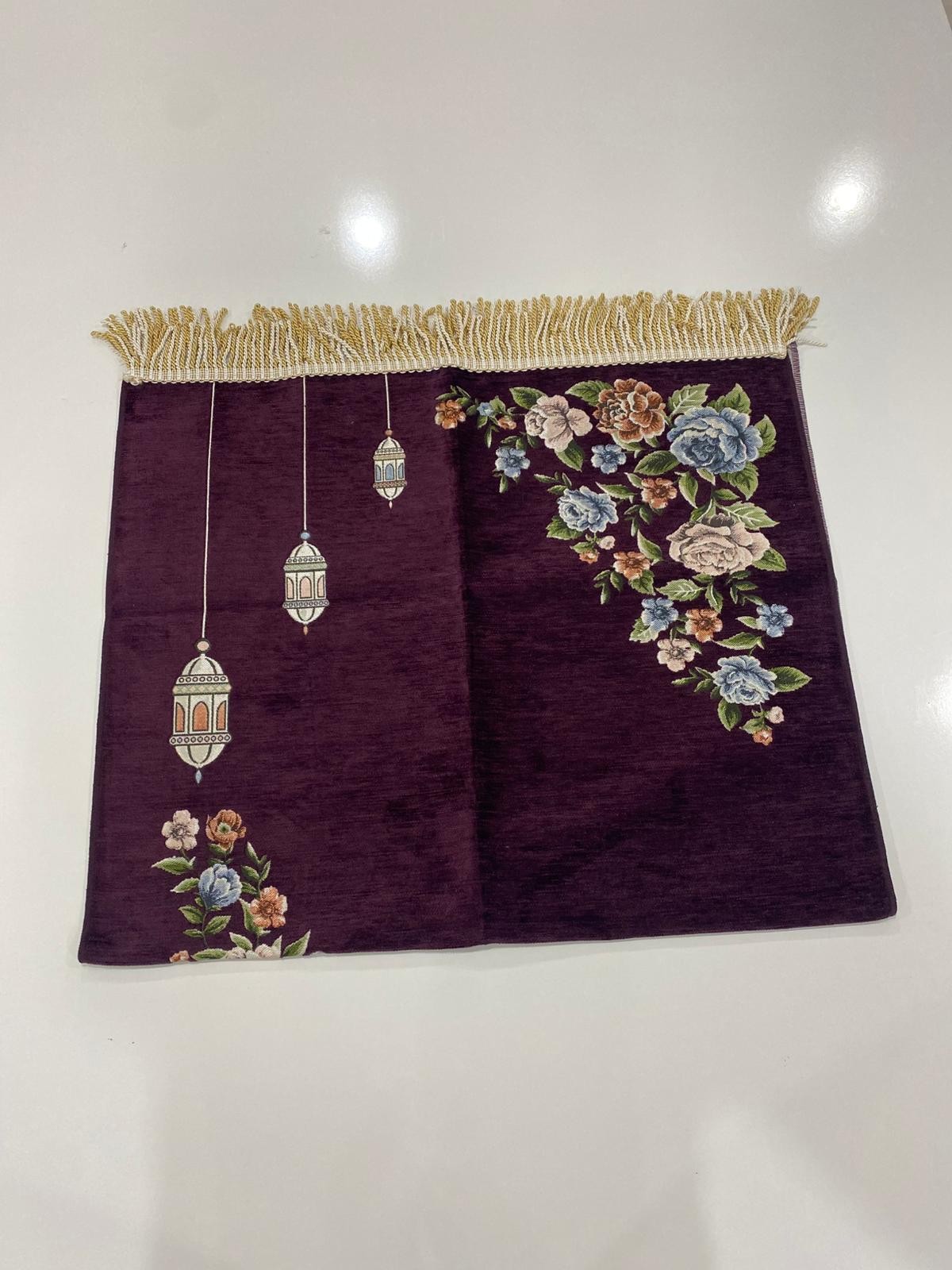 SECCADE MİKRO KANDİL GÜLLÜ ASTARSIZ MODEL 8-115*67 Cm