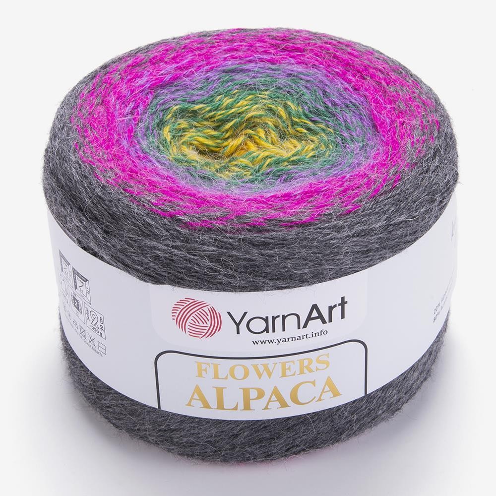 FLOWERS ALPACA 423