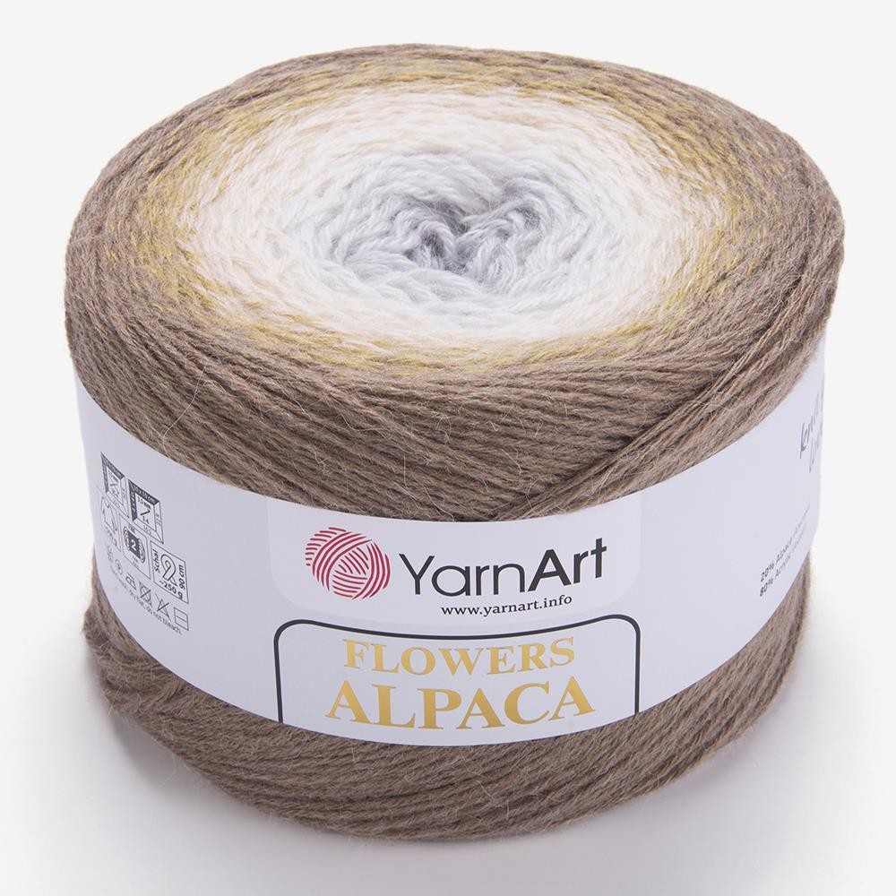 FLOWERS ALPACA 407