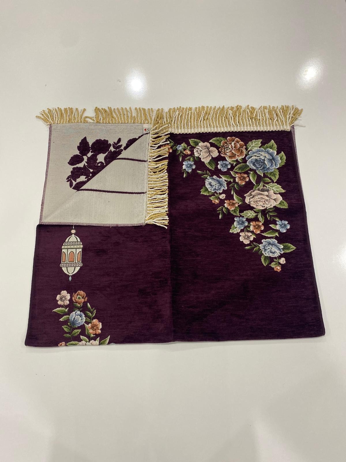 SECCADE MİKRO KANDİL GÜLLÜ ASTARSIZ MODEL 8-115*67 Cm