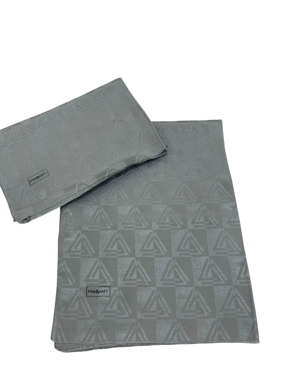 PRM-ÜÇGEN DÜZ MONOGRAM ŞAL M7